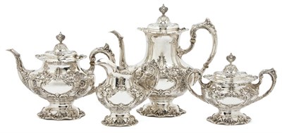 Lot 4289 - Reed & Barton Sterling Silver Tea and Coffee...