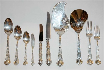 Lot 4291 - Tiffany & Co. Sterling Silver Flatware Service...
