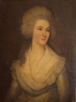 Lot 4002 - Manner of Thomas Gainsborough Portrait of a...