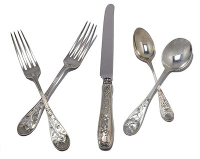 Lot 4303 - Tiffany & Co. Sterling Silver Flatware Service...