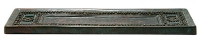Lot 4362 - Tiffany Studios Favrile Glass and Bronze Pen...