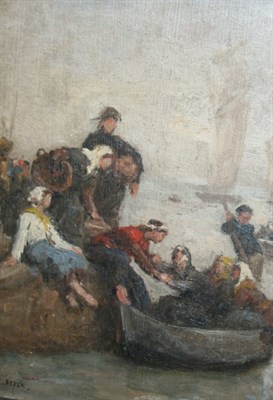 Lot 3036 - Eugene Feyen French, 1826-1895 Return to Shore...