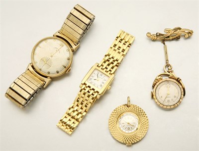 Lot 2787 - Assorted Group of Gold-Filled and Metal Wristwatches