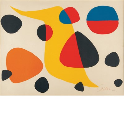 Lot 253 - Alexander Calder [COMPOSITION] Color...