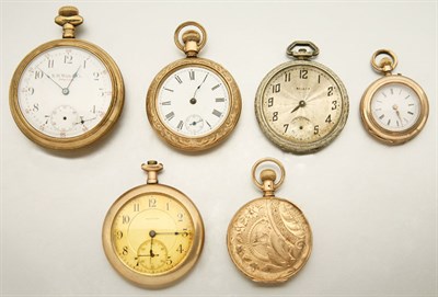 Lot 2811 - Thirteen Assorted Hunting Case and Open Face Pocket Watches