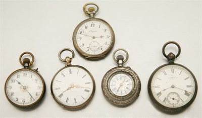 Lot 2815 - Fifteen Assorted Lady's Hunting Case and Open Face Lapel Watches