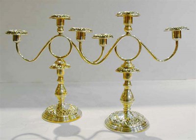 Lot 441A - Pair of S. Kirk & Son Sterling Silver...