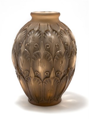Lot 4416 - Val St. Lambert Molded Glass Girofla Vase From...