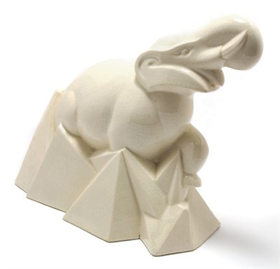 Lot 4397 - Primavera Ceramic Figure of an Elephant Circa...