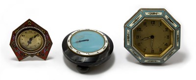 Lot 4219 - Miscellaneous Group of Three Art Deco Style...