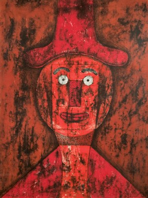 Lot 3423 - Rufino Tamayo (1899-1991) CABEZO ROJA (PEREDA...