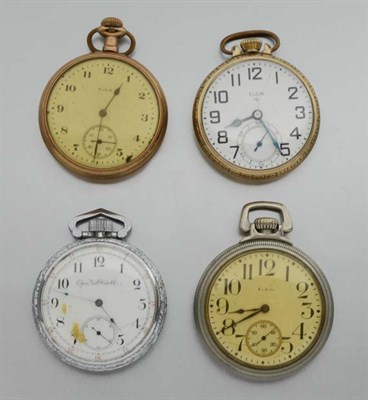 Lot 2800 - Seven Open Face Pocket Watches