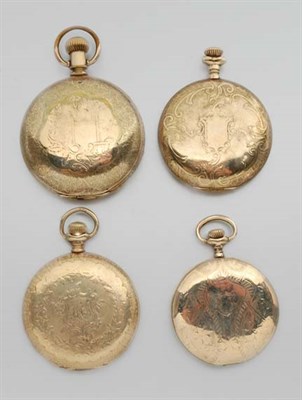 Lot 2801 - Six Hunting Case Pocket Watches