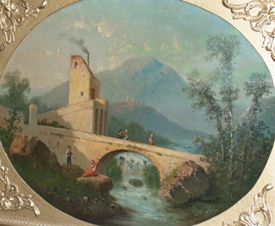 Lot 55 - Manner of Francesco Zuccarelli Pastoral Scenes:...