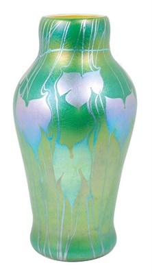 Lot 4385 - American Art Glass Vase Attributed to the...