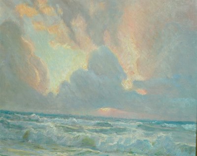 Lot 53 - N. Lindberg 20th Century Surf at Sunrise...
