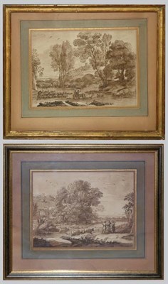Lot 1109 - After Claude Lorrain [FIGURES IN LANDSCAPES]...