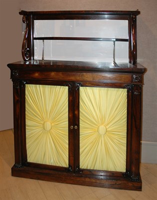Lot 345 - Regency Rosewood Chiffonier Height 55 inches,...