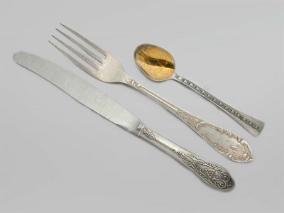 Lot 2077 - Assorted Group of Silver and Metal Flatware
