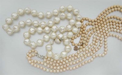 Lot 2150 - Group of Imitation Pearl Necklaces