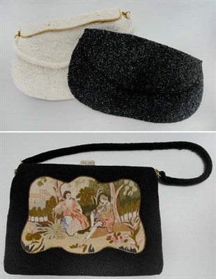Lot 2168 - Assorted Group of Beaded Mesh Purses