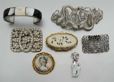 Lot 2129 - Group of Assorted Metal Costume Jewelry