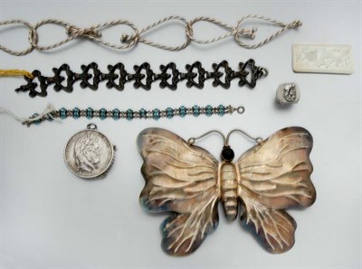 Lot 2125 - Group of Silver and Metal Items