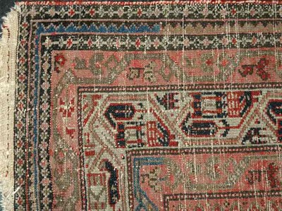 Lot 545 - Four Persian Rugs Comprising a Kurdish rug, a...