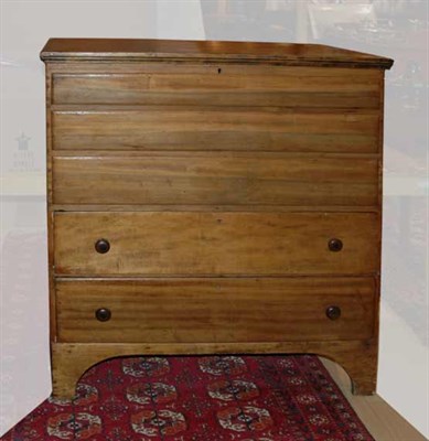 Lot 2237 - Federal Poplar Blanket Chest Mid Atlantic...