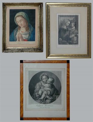 Lot 1107 - After Anton Raphael Mengs REFUGIUM PECCATORUM...