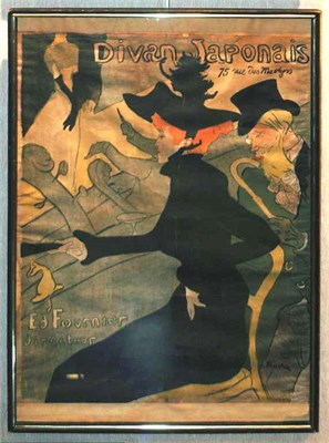 Lot 1128 - Henri de Toulouse-Lautrec DIVAN JAPONAIS...