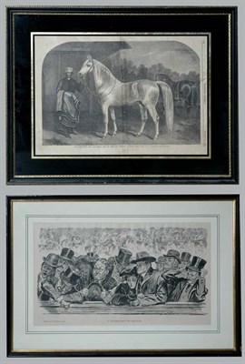 Lot 1133 - After Charles Dana Gibson AT THE HORSE SHOW...