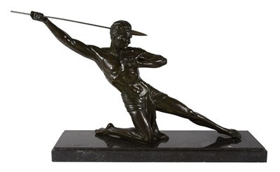 Lot 4529 - Bronze Figure of a Javelin Thrower After a...