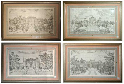 Lot 1122 - Artist Unknown [CHINESE PALACE VIEWS] Four...