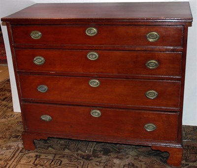 Lot 2290 - Chippendale Cherry Chest of Drawers New...