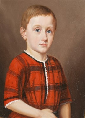 Lot 3033 - English School 19th Century Portrait of a...