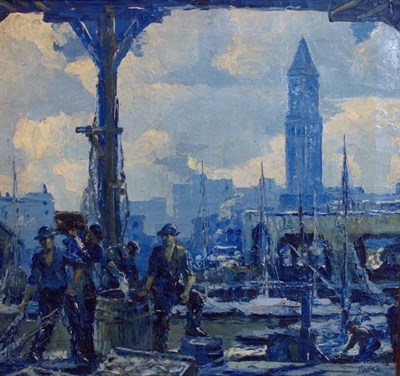 Lot 3066 - John Phillips American, 20th Century Workers...