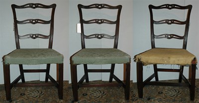 Lot 193 - Group of Three George III Style Mahogany Side...