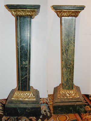 Lot 4193 - Pair of Neoclassical Style Gilt-Metal Mounted...