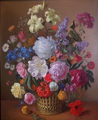 Lot 70 - After Elya Peker 20th Century Basket of...