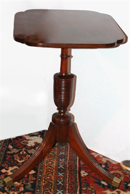 Lot 2135 - Federal Mahogany Candlestand New York, first...
