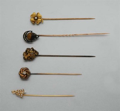 Lot 2846 - Assorted Group of Antique Stickpins