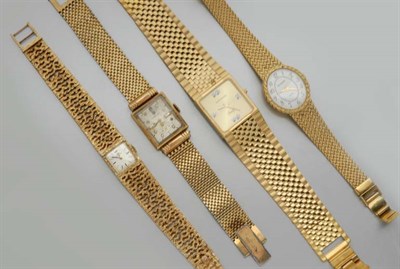 Lot 2880 - Five Lady's and Gentleman's Wristwatches