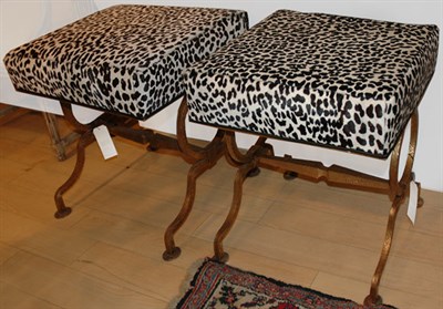 Lot 141 - Pair of Neoclassical Style Gilt-Metal Animal...