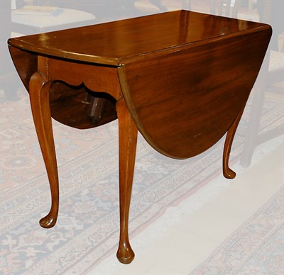 Lot 2183 - Queen Anne Walnut Drop-Leaf Table Mid 18th...