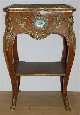 Lot 4585 - Louis XV Style Gilt-Bronze and Sevres Style...