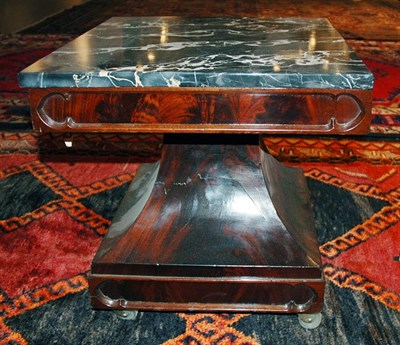 Lot 151 - Classical Style Marble Top Mahogany Pedestal...