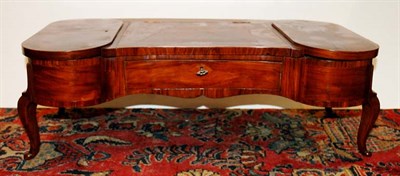 Lot 4571 - Louis XV Style Marquetry and String Inlaid...
