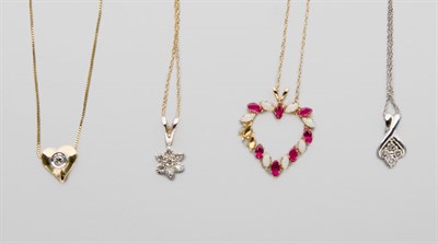 Lot 2753 - Group of Assorted Pendants and Chains