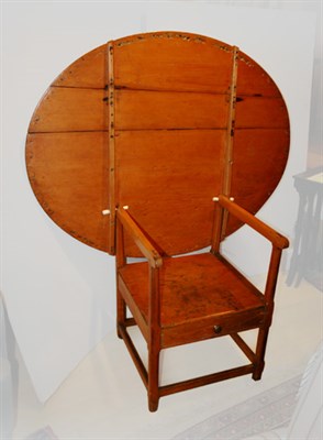 Lot 3147 - Two American Pine Hutch Tables 19th Century...